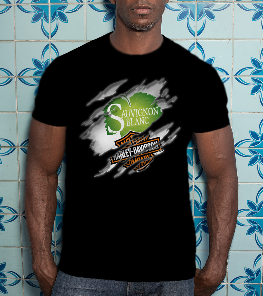 Sauvignon Blanc Harley Davidson T-Shirt