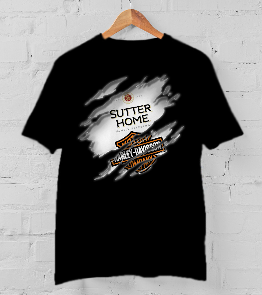 Sutter Home Vineyards Harley Davidson Since 1948 T-Shirt