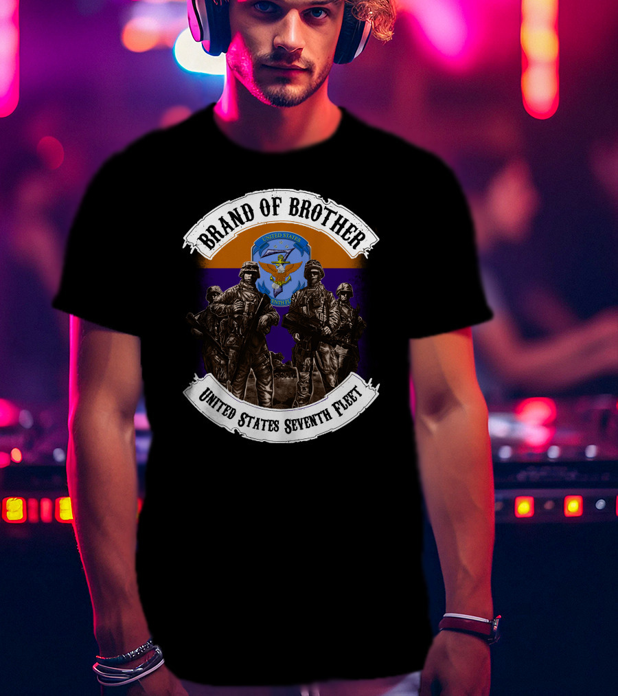 Brand Of Brother United States Seventh Fleet T-Shirt