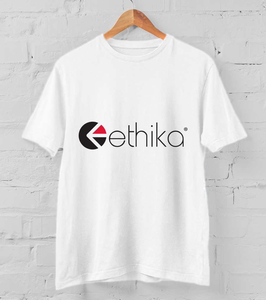 Ethika Logo Black And Red Brand Merchandise T-Shirt