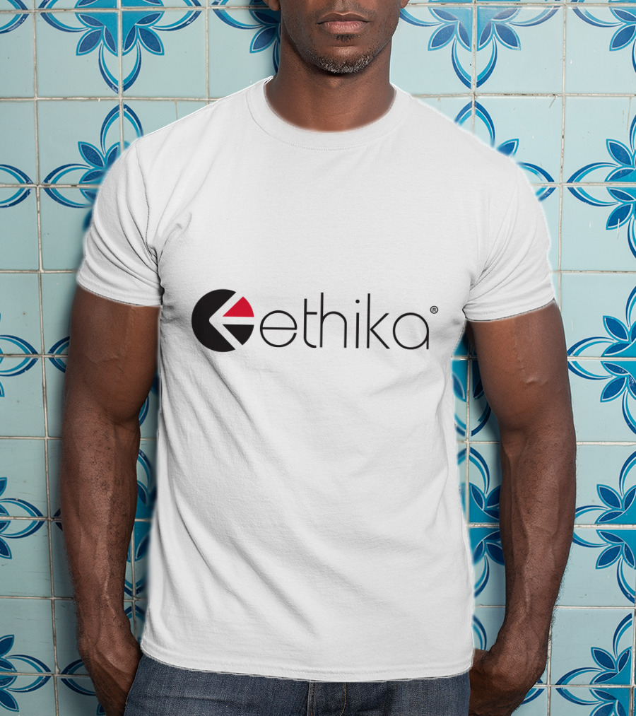 Ethika Logo Black And Red Brand Merchandise T-Shirt