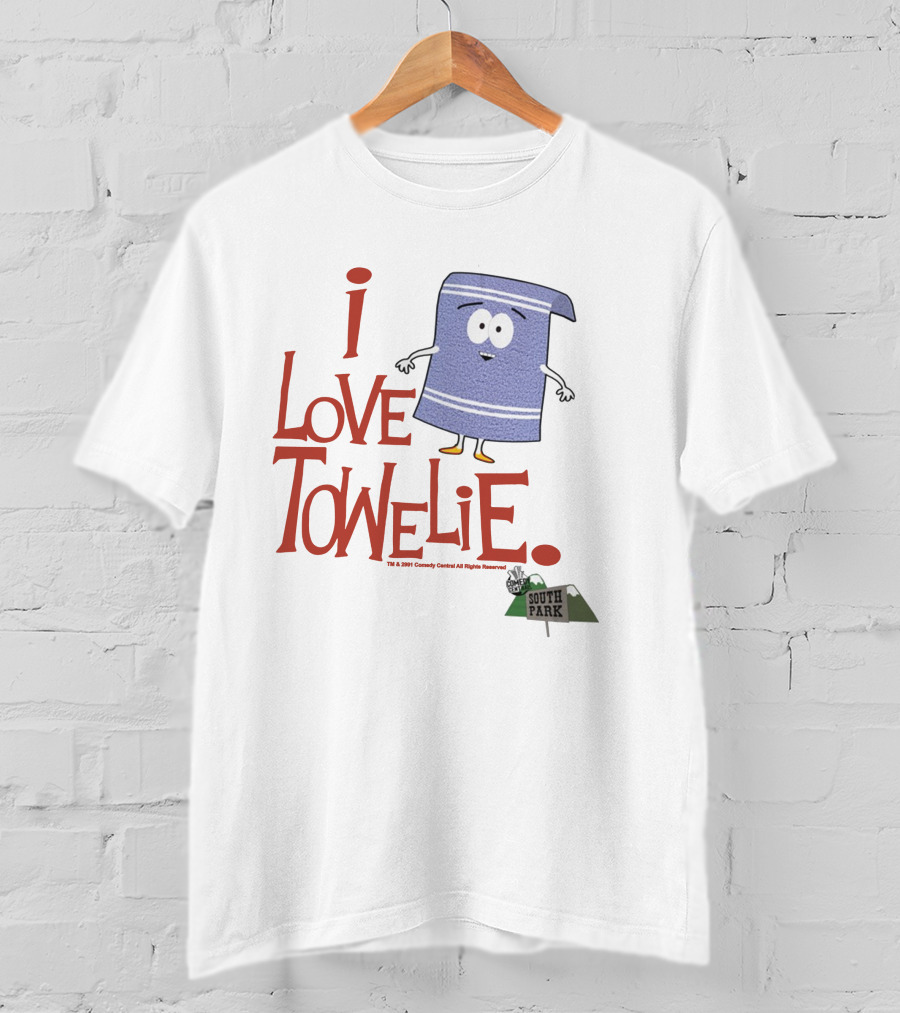I Love Towelie South Park Official Merchandise T-Shirt