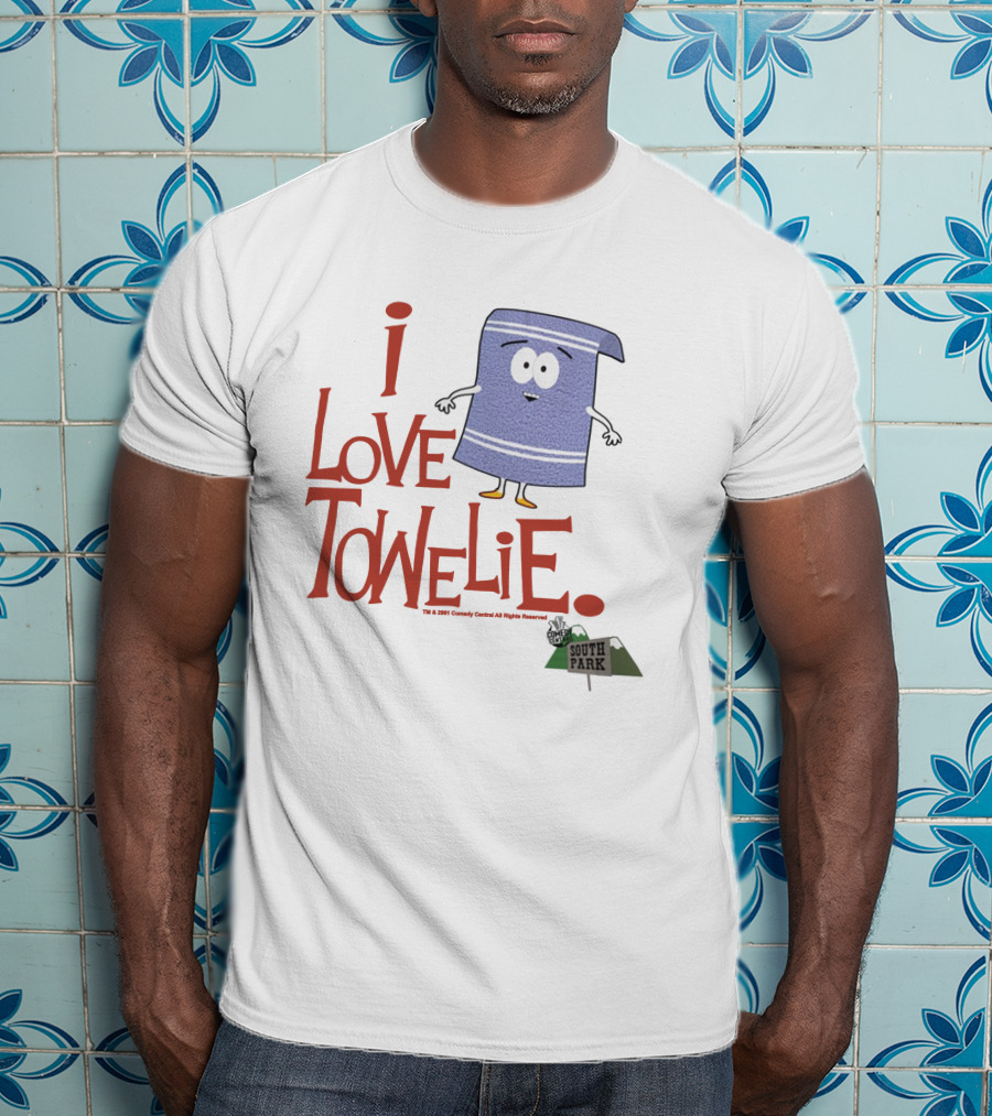 I Love Towelie South Park Official Merchandise T-Shirt