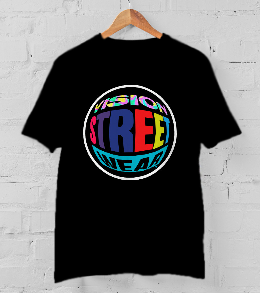 VISION STREET WEAR Multicolor T-Shirt
