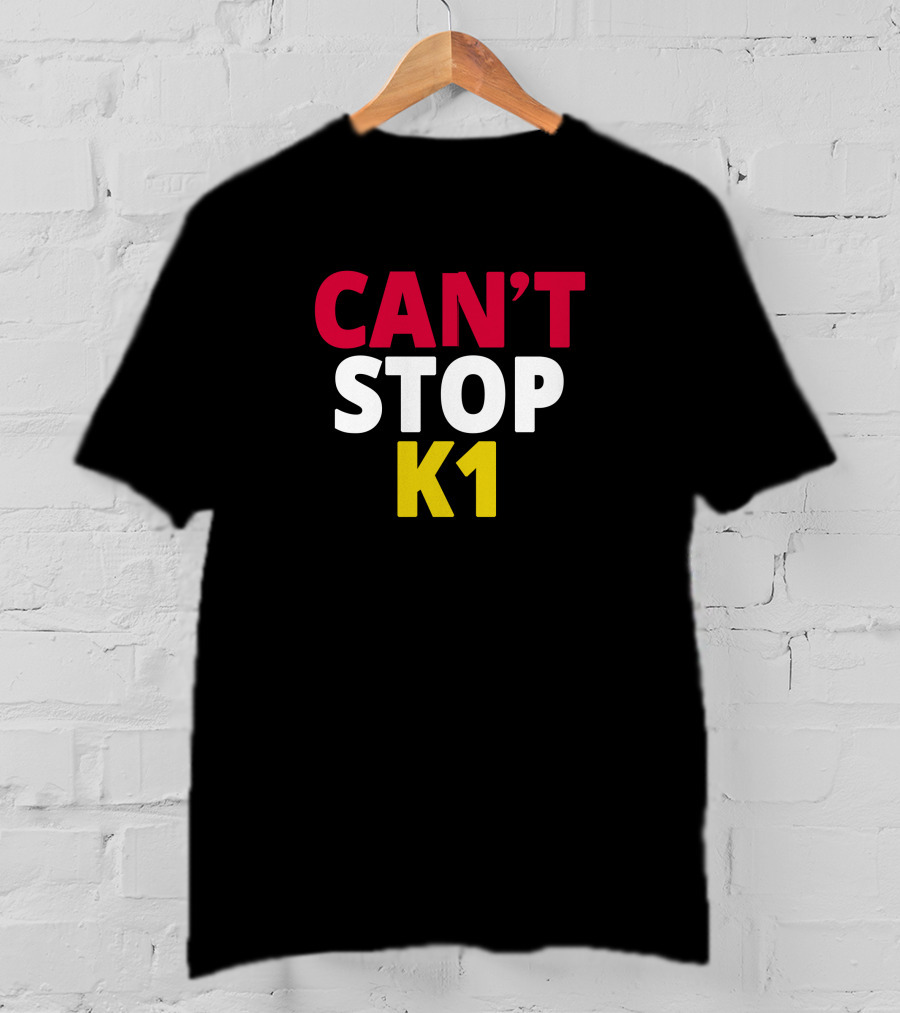 BreakingT Can't Stop K1 Football T-Shirt