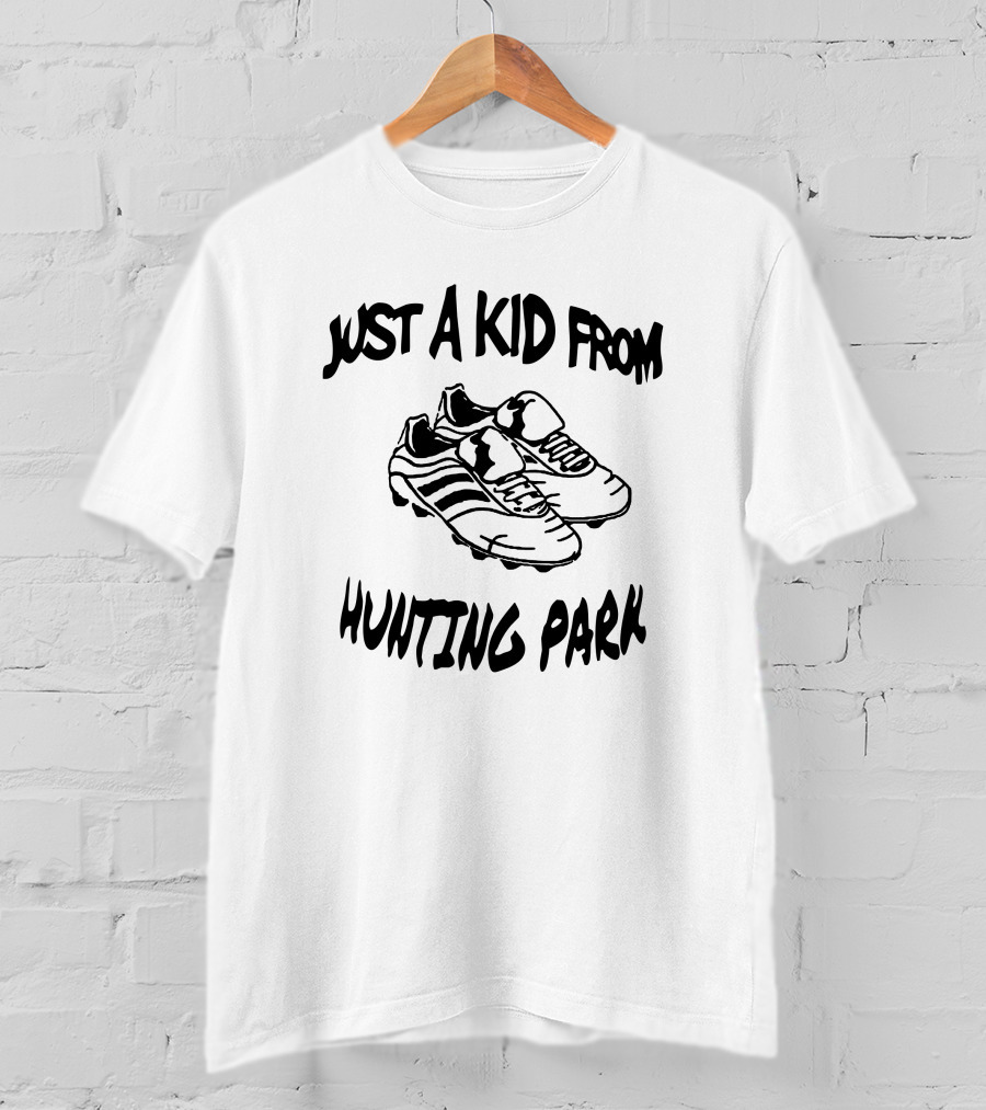 Just A Kid From Hunting Park Soccer Cleats T-Shirt