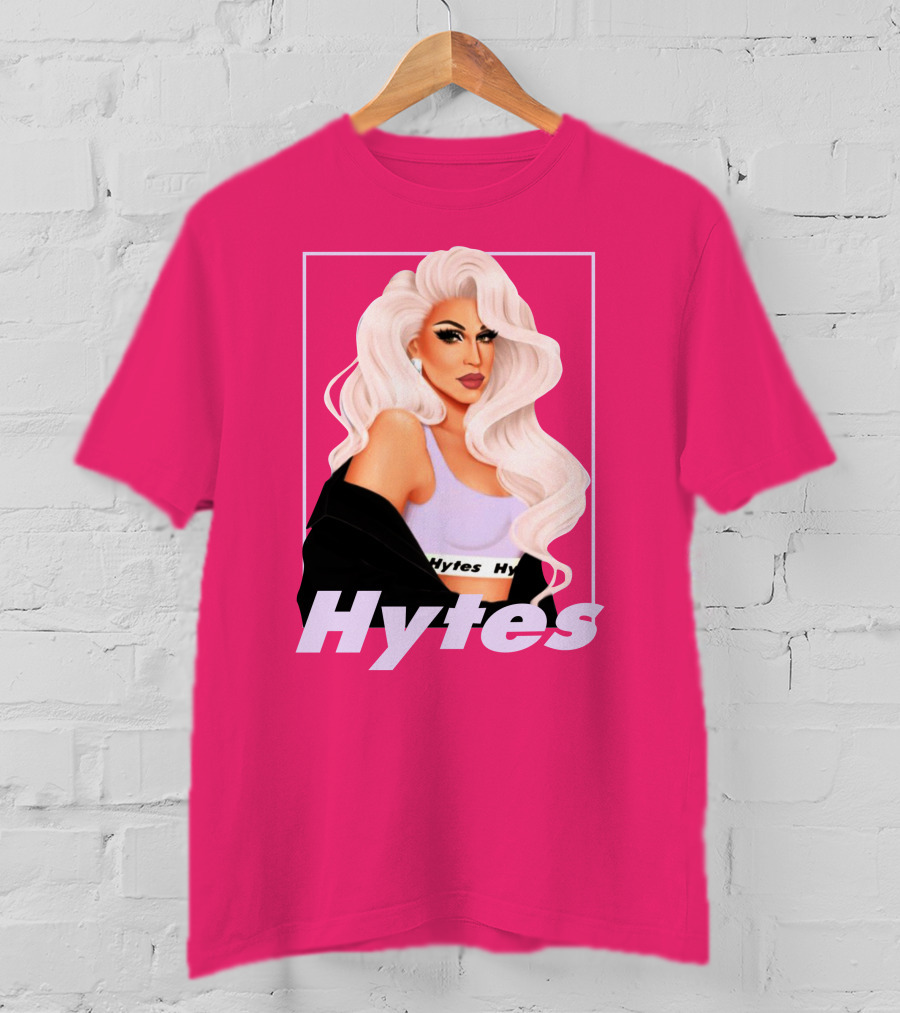 Hytes Brooke Lynn Hytes Glamorous Pink T-Shirt