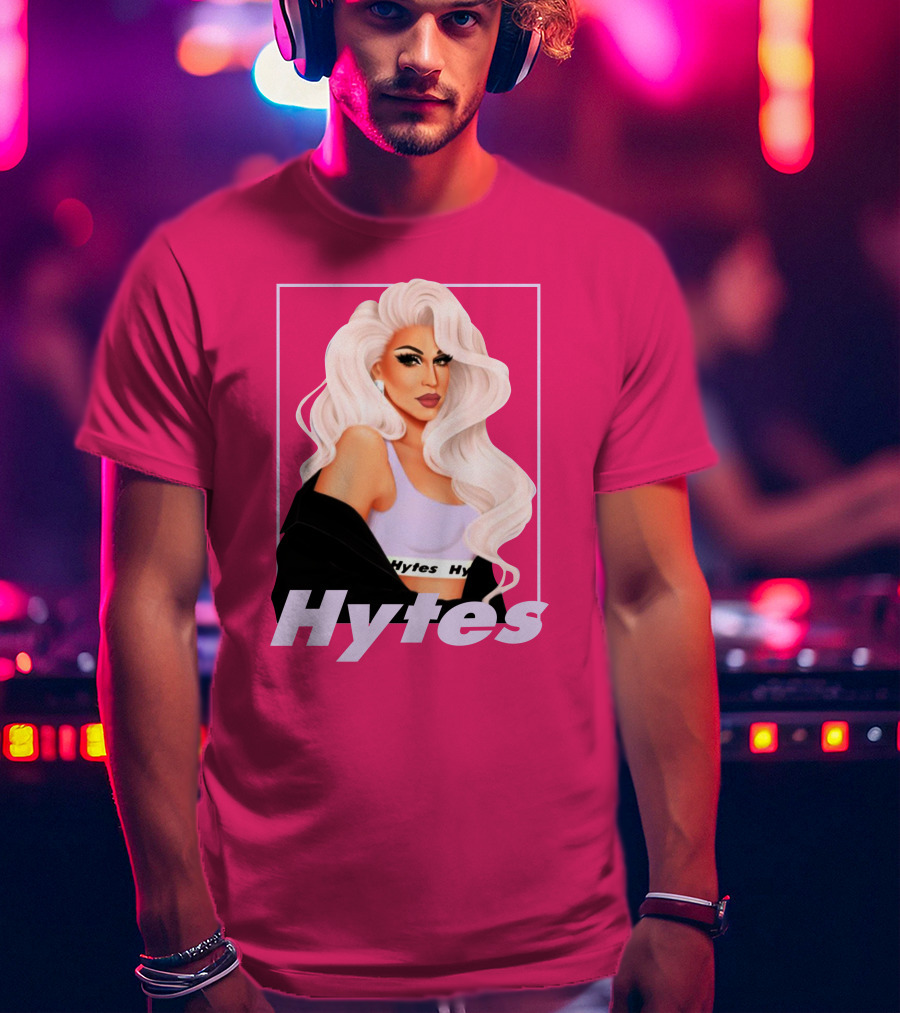 Hytes Brooke Lynn Hytes Glamorous Pink T-Shirt