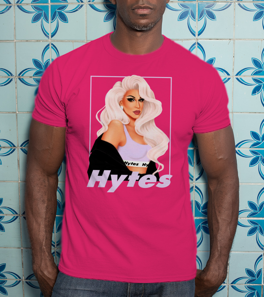 Hytes Brooke Lynn Hytes Glamorous Pink T-Shirt