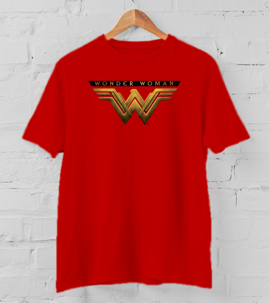 Wonder Woman Gold Emblem T-Shirt
