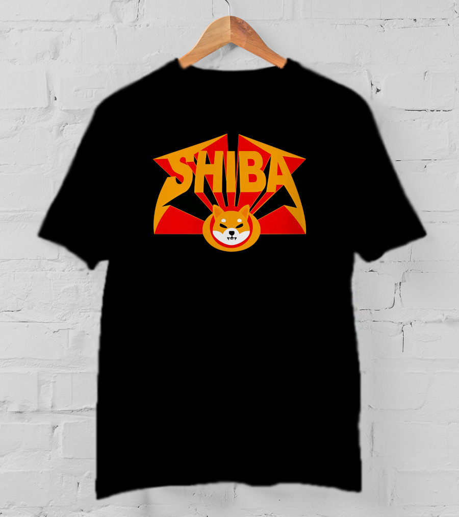 SHIBA Rockstar Dog Emblem T-Shirt