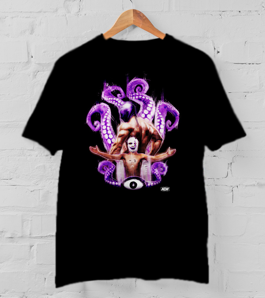 Pres10 Vance Purple Octopus And Negative 1 AEW T-Shirt