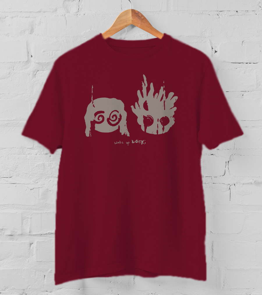 Wake Up Lucki Spirals And Flames T-Shirt
