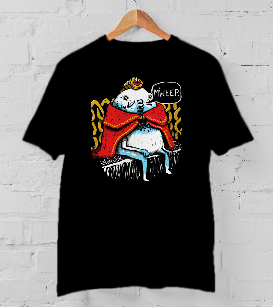 Zelda M'weep King Creature In Red Cape With Gold Trim T-Shirt