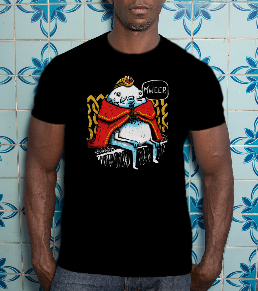 Zelda M'weep King Creature In Red Cape With Gold Trim T-Shirt