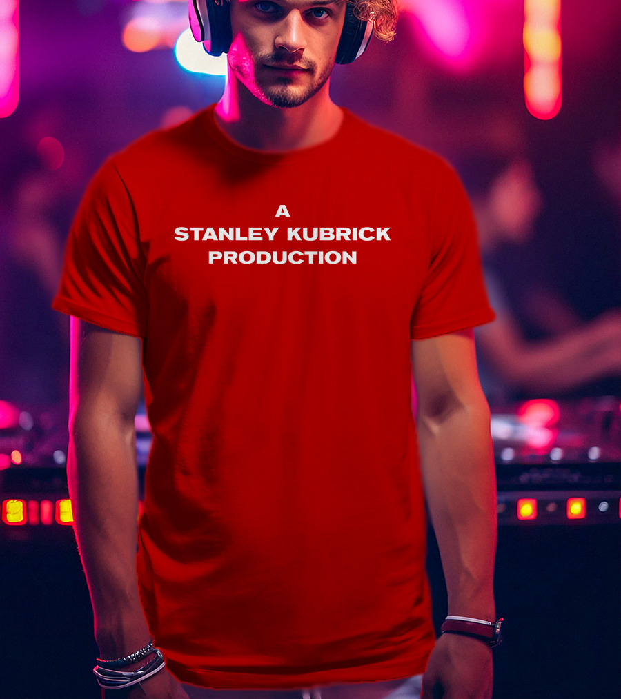 A Stanley Kubrick Production Red T-Shirt