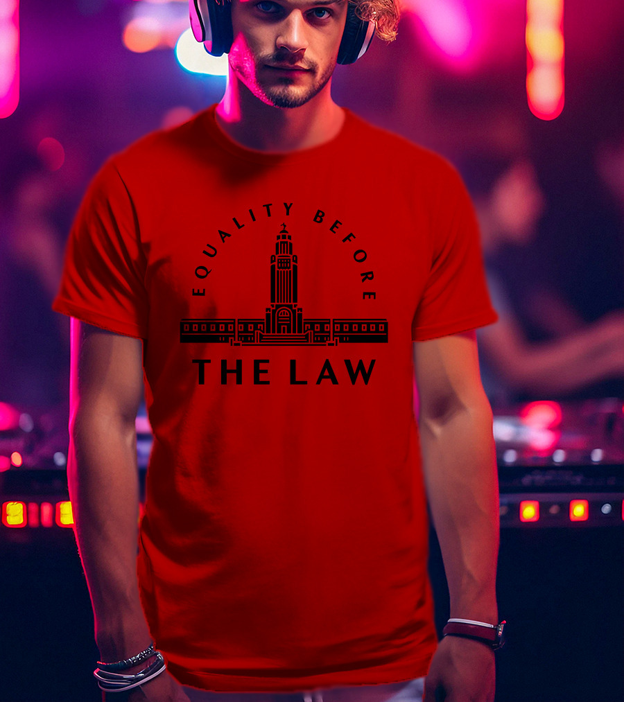 EQUALITY BEFORE THE LAW Capitol Building Emblem T-Shirt