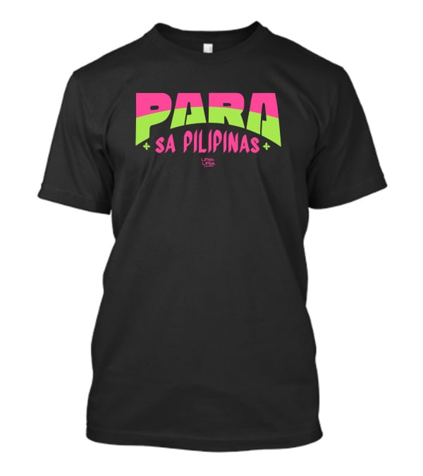 Jex De Castro Para Sa Pilipinas Linya Linya Exclusive Merch Product T-Shirt