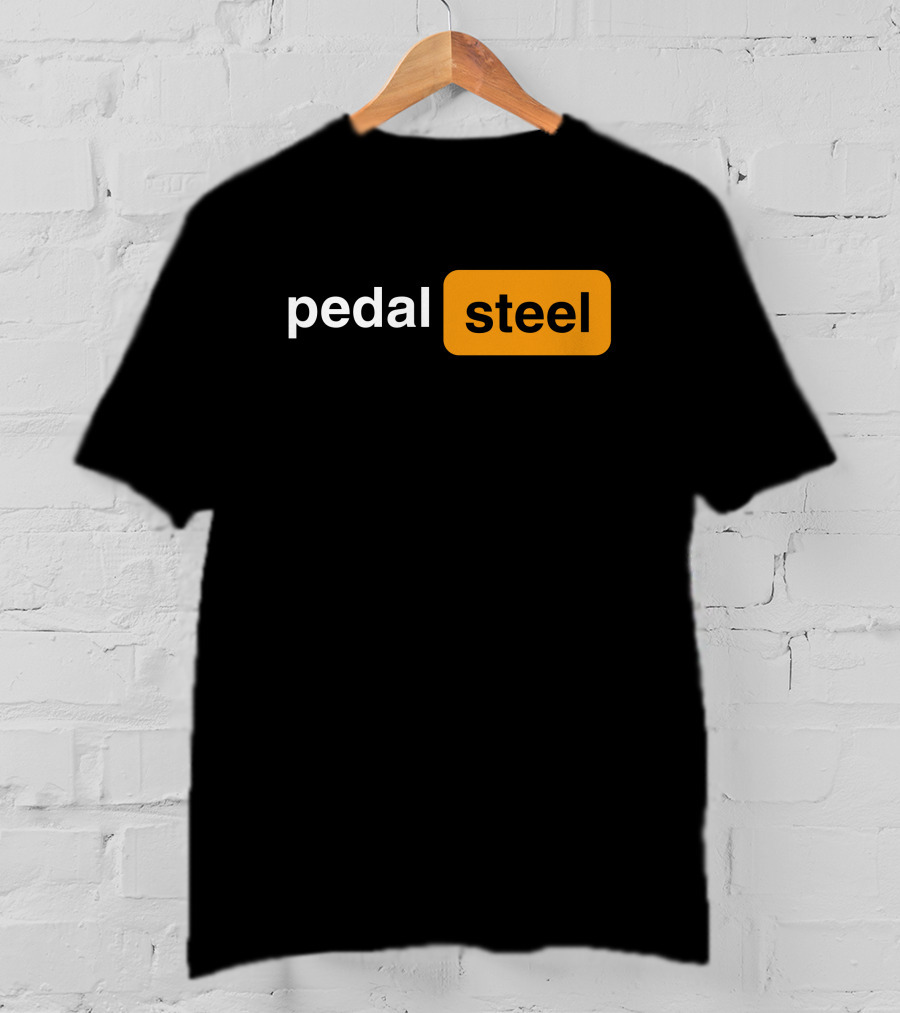 Pedal Steel Hippies And Cowboys Merch Pedal Steel T-Shirt
