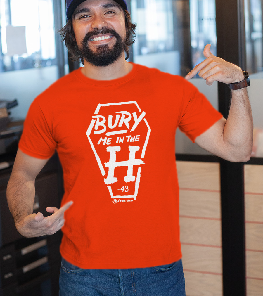 Bury Me In The H Coffin 43 Apollohou Apollo Media T-Shirt