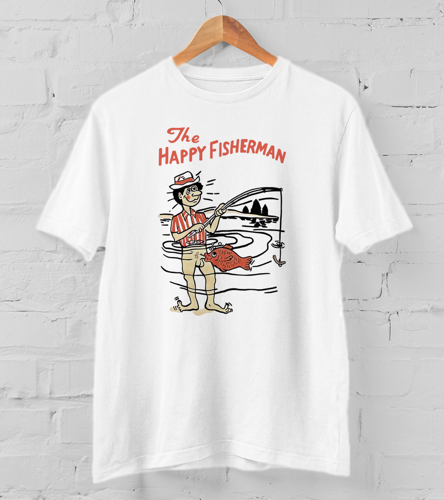 The Happy Fisherman T-Shirt