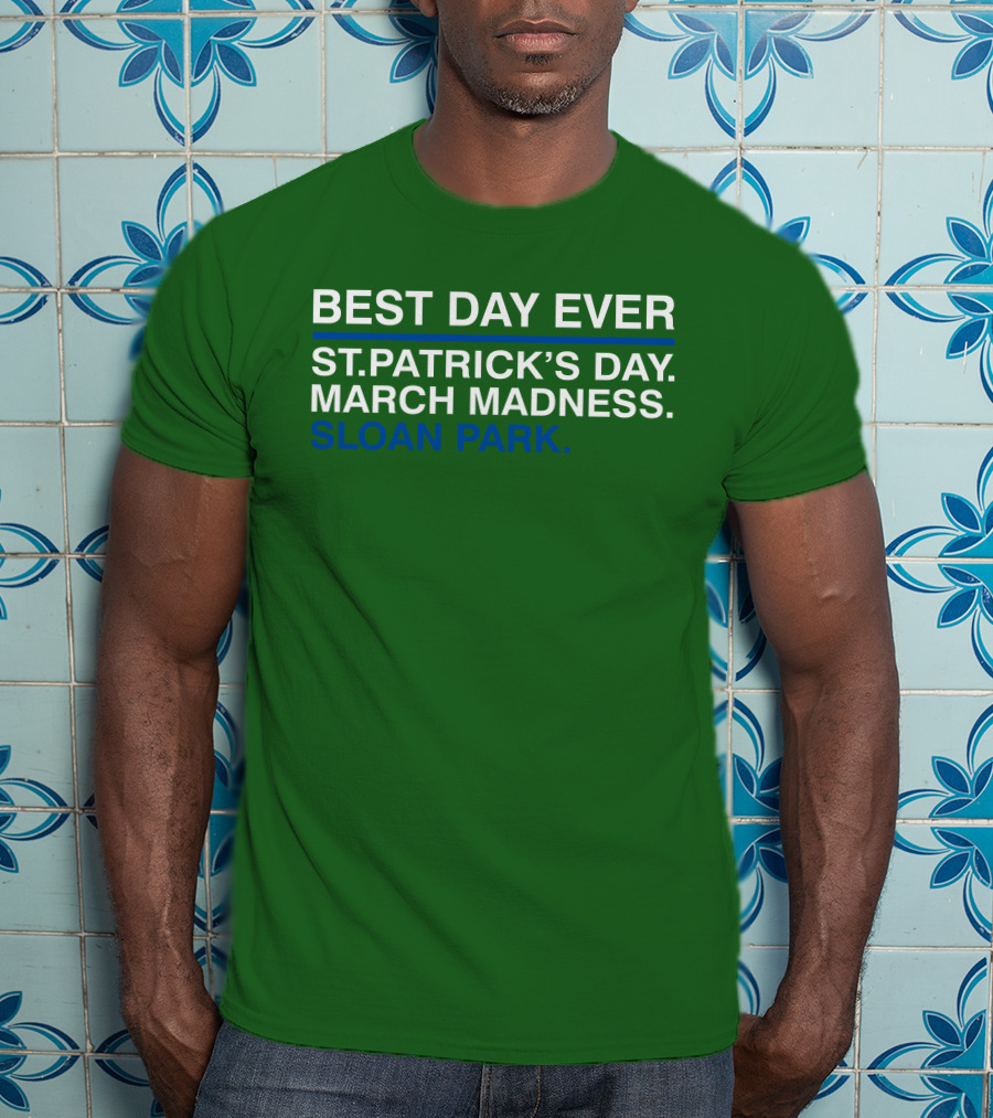 Seiya Suzuki Best Day Ever St. Patrick’s Day March Madness Sloan Park T-Shirt