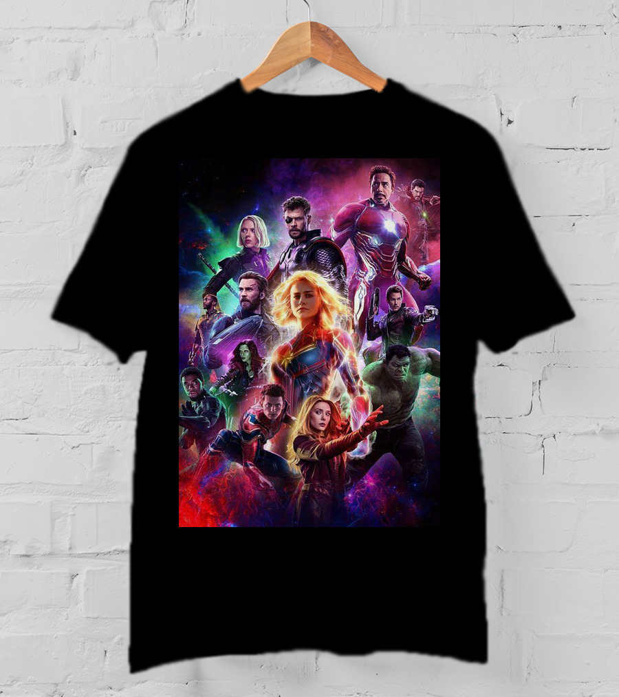 Marvel Avengers Endgame Superhero Team T-Shirt