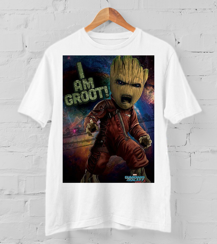I Am Groot Guardians Of The Galaxy Vol. 2 T-Shirt