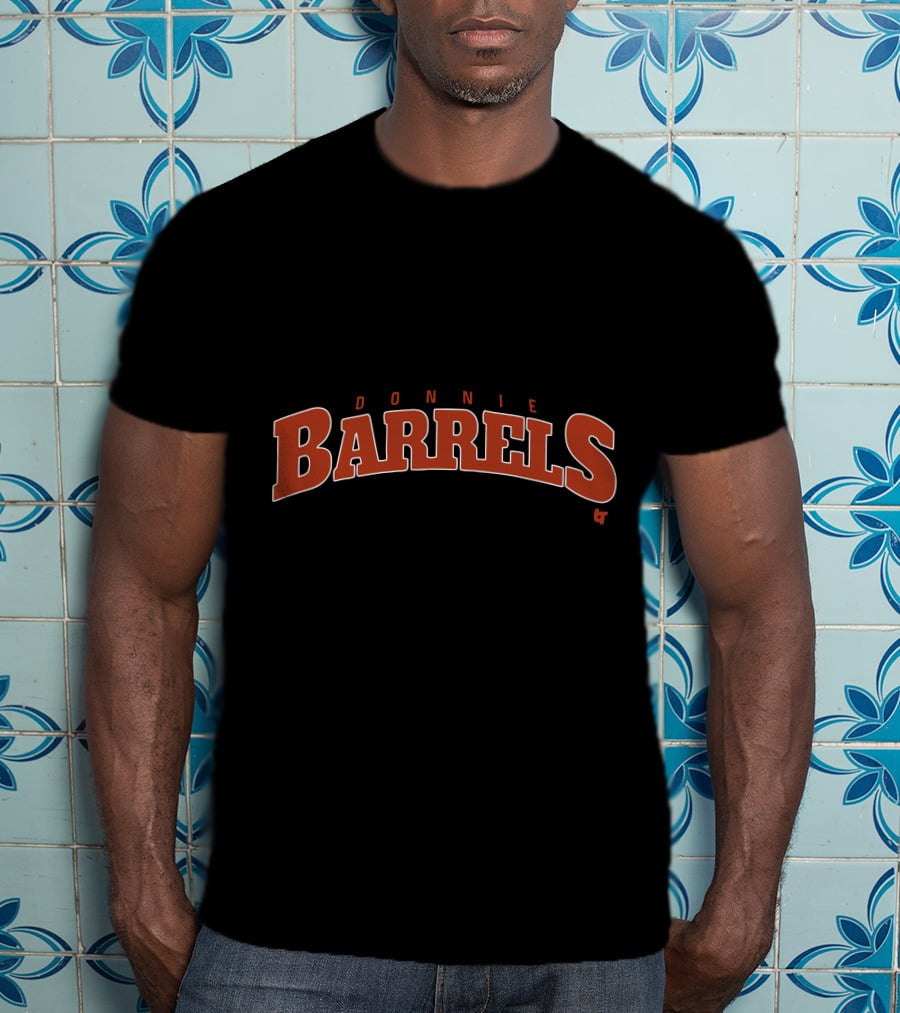 Donnie Barrels Baseball Inspired T-Shirt