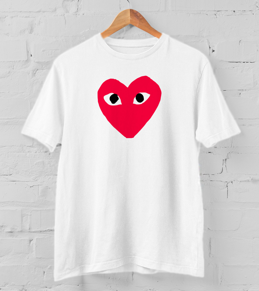 Comme Des Garçons Heart Eye Logo CDG T-Shirt