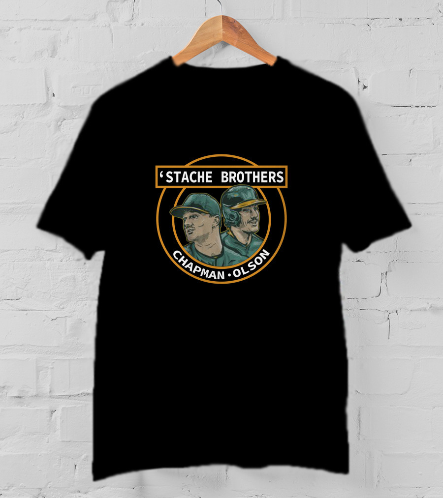 Stache Brothers Chapman Olson T-Shirt