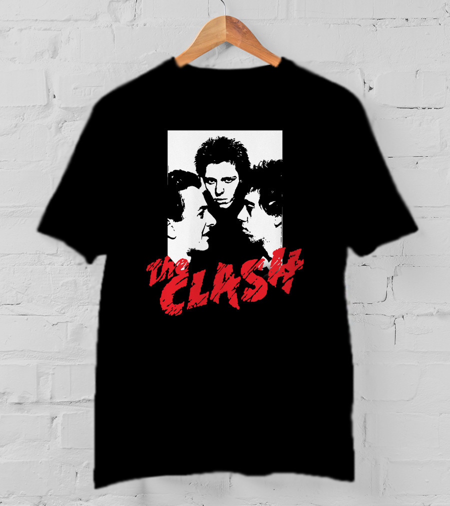 The Clash Band Portrait T-Shirt