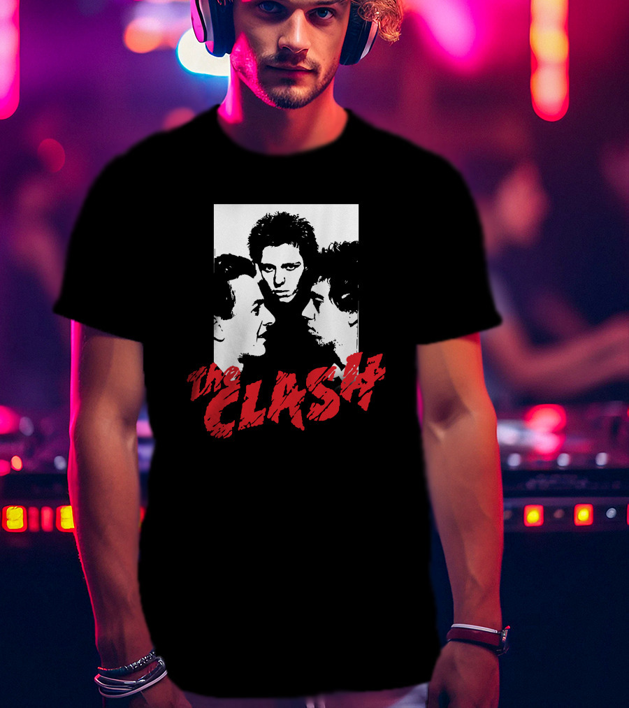 The Clash Band Portrait T-Shirt