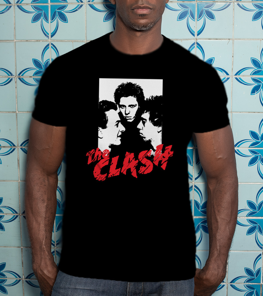The Clash Band Portrait T-Shirt
