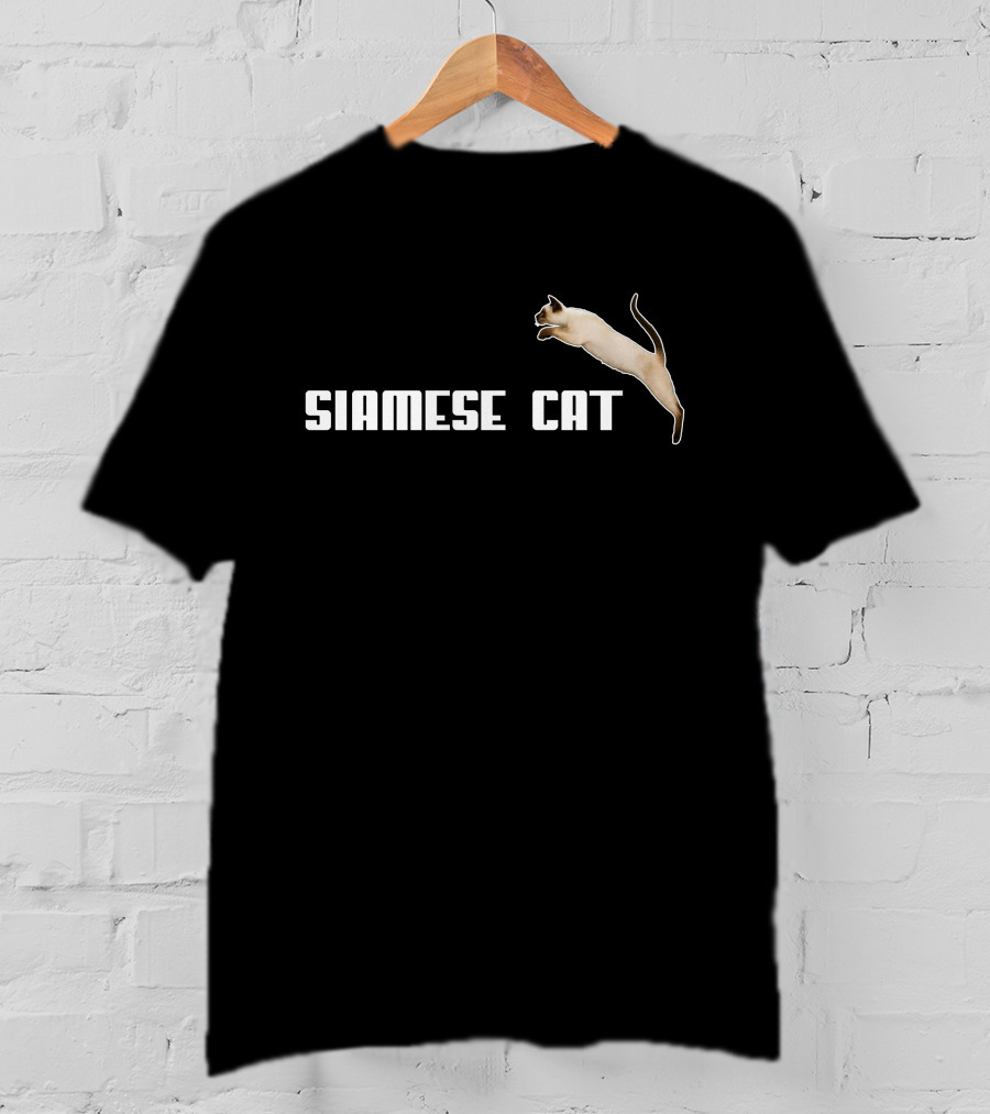 SIAMESE CAT LEAPING T-Shirt