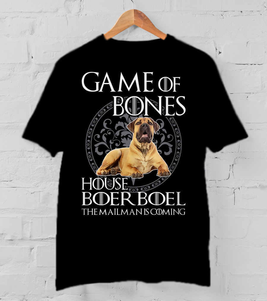 Game Of Bones House Boerboel The Mailman Is Coming T-Shirt