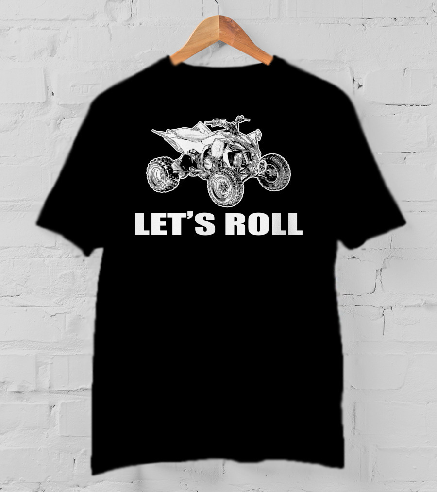 Yamaha YFZ 450R ATV Let's Roll Adventure T-Shirt