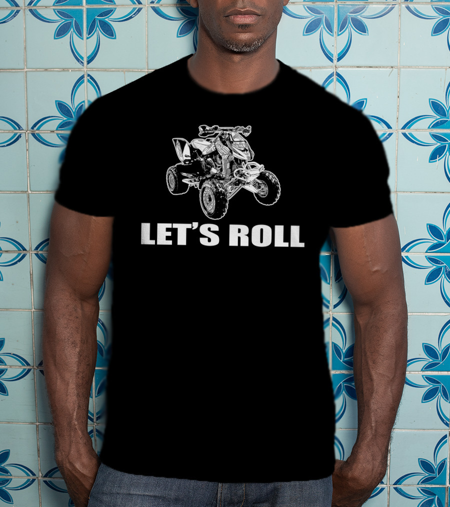 LET'S ROLL Can Am DS 650 Bombardier Quad Bike T-Shirt