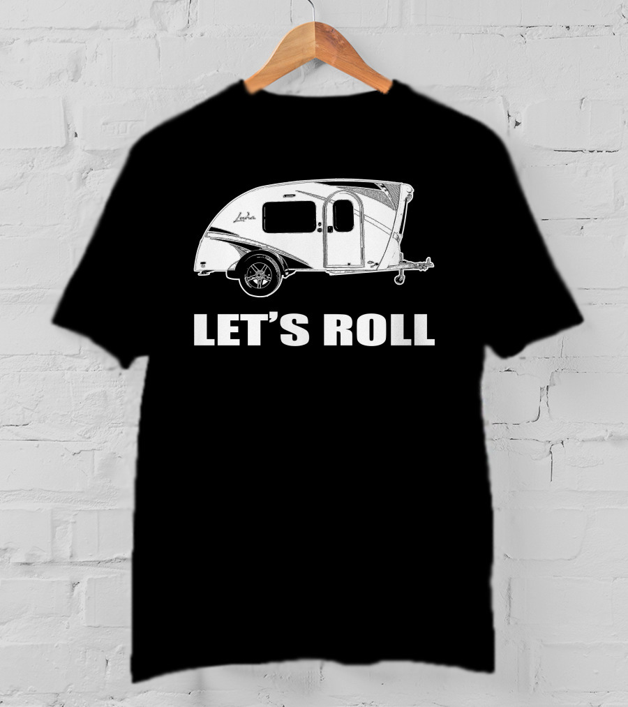 Let's Roll Luna Rover InTech RV Camper T-Shirt