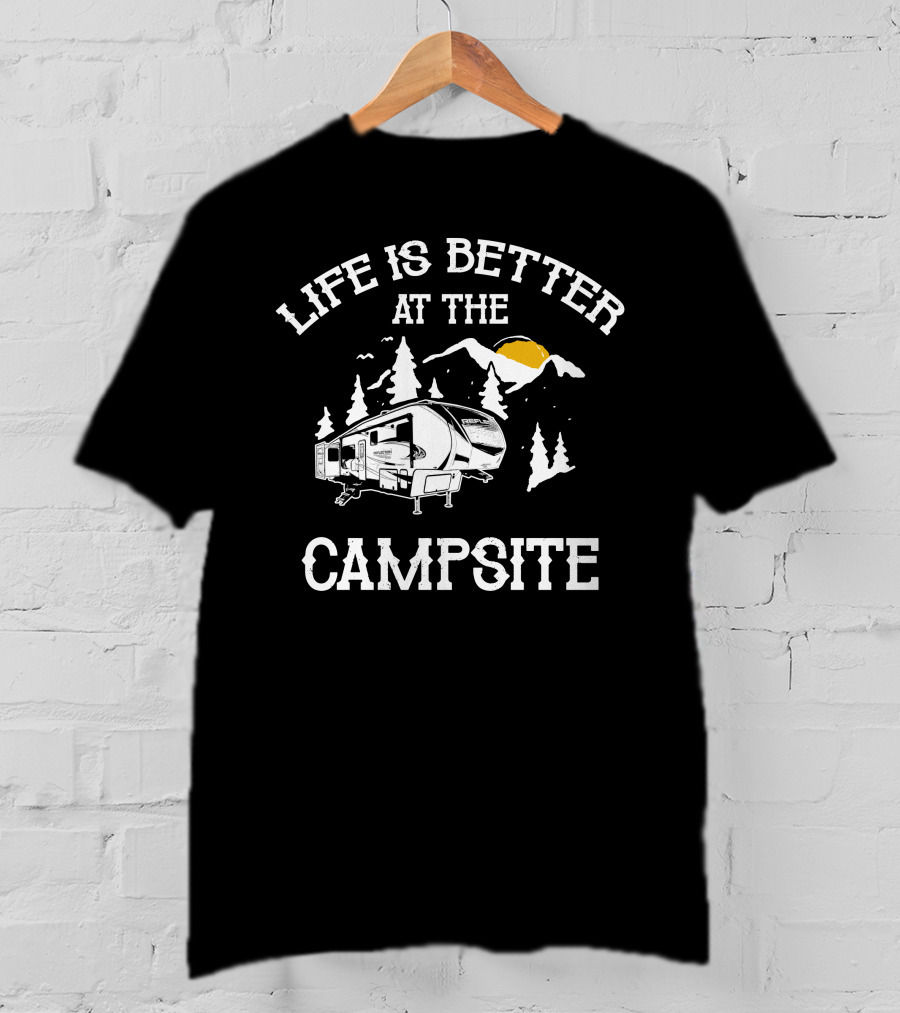 Life Is Better At The Campsite Grand Design Reflection 340RDS Adventure T-Shirt