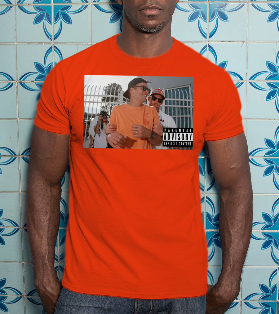Parental Advisory Tom Brady Drunk Fun T-Shirt