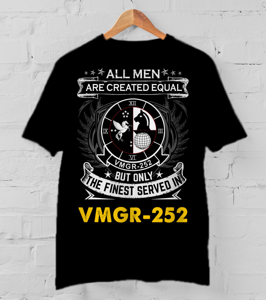 All Men Are Created Equal But Only The Finest Served In Vmgr-252 T-Shirt