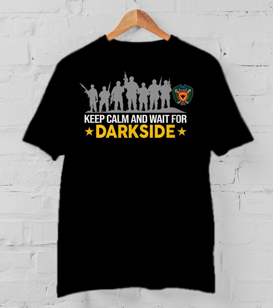 3Rd Battalion 4Th Marines Keep Calm And Wait For Darkside T-Shirt