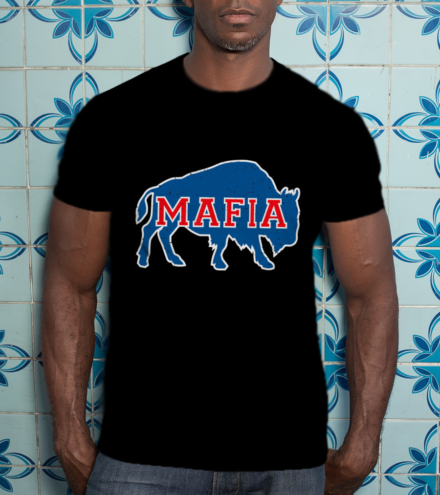 Buffalo Bills Mafia Vintage Buffalo Sports Fan Football T-Shirt