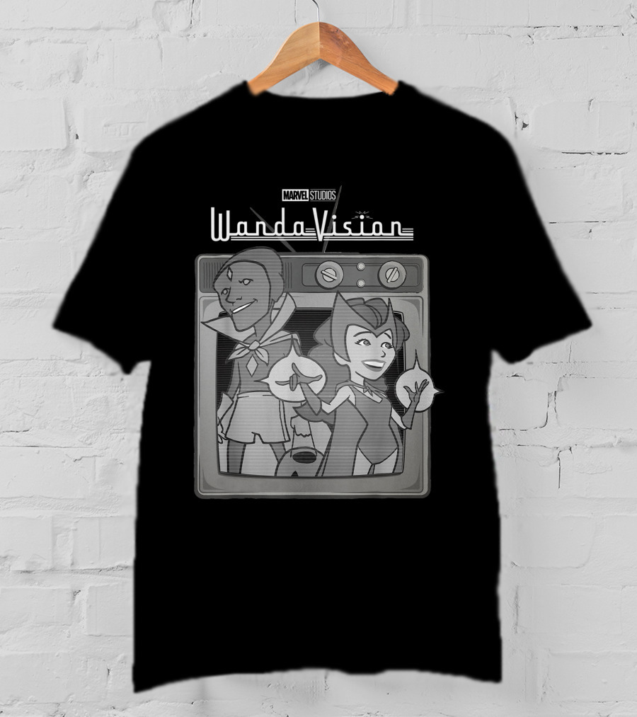 Marvel Studios WandaVision Cartoon TV T-Shirt
