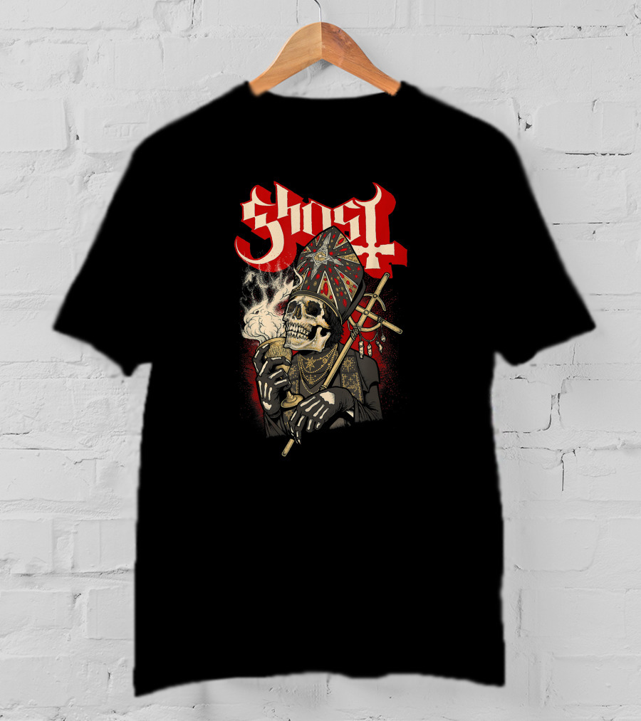 Ghost Impera Chalice Skeleton Bishop T-Shirt