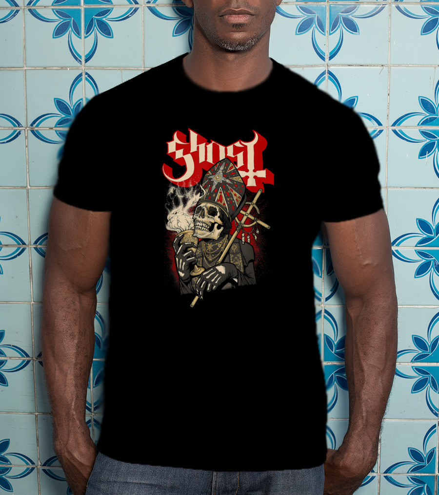 Ghost Impera Chalice Skeleton Bishop T-Shirt