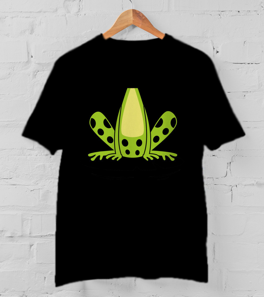 Frog Body Costume Cute Reptile Halloween Gift Green Spotted Amphibian T-Shirt