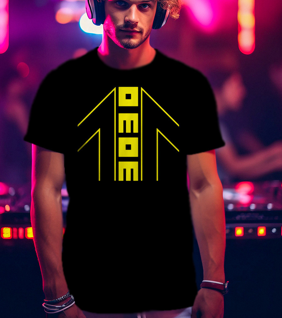 Momo Racing Seat Mens Casual Tops Cotton Yellow Retro T-Shirt