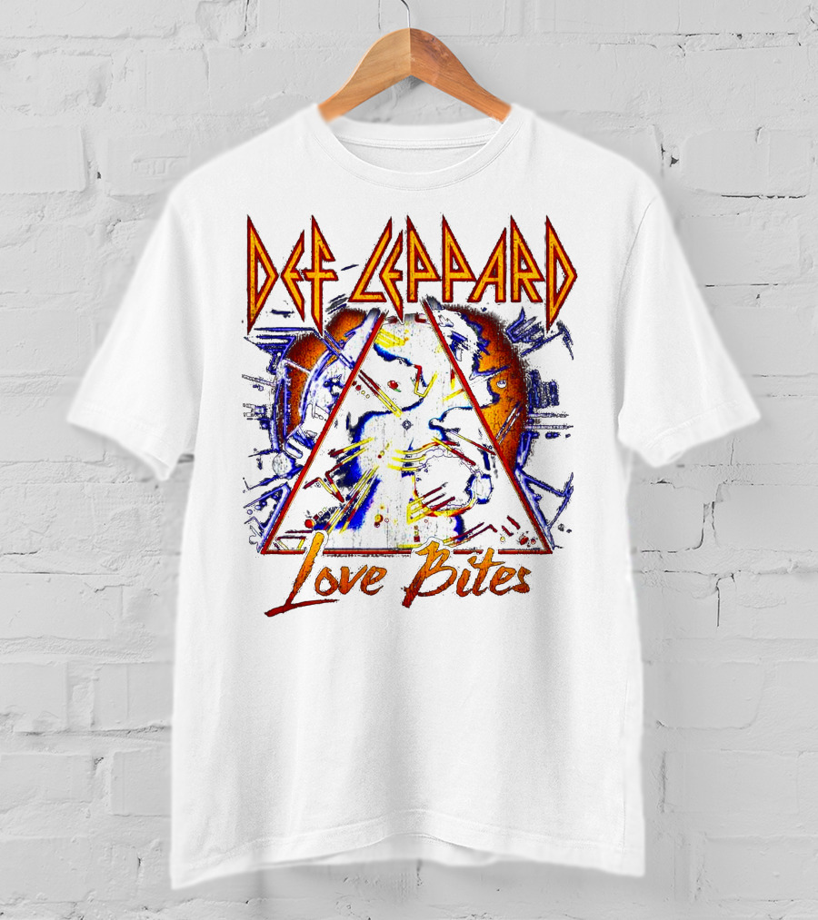 Def Leppard Love Bites Triangle T-Shirt